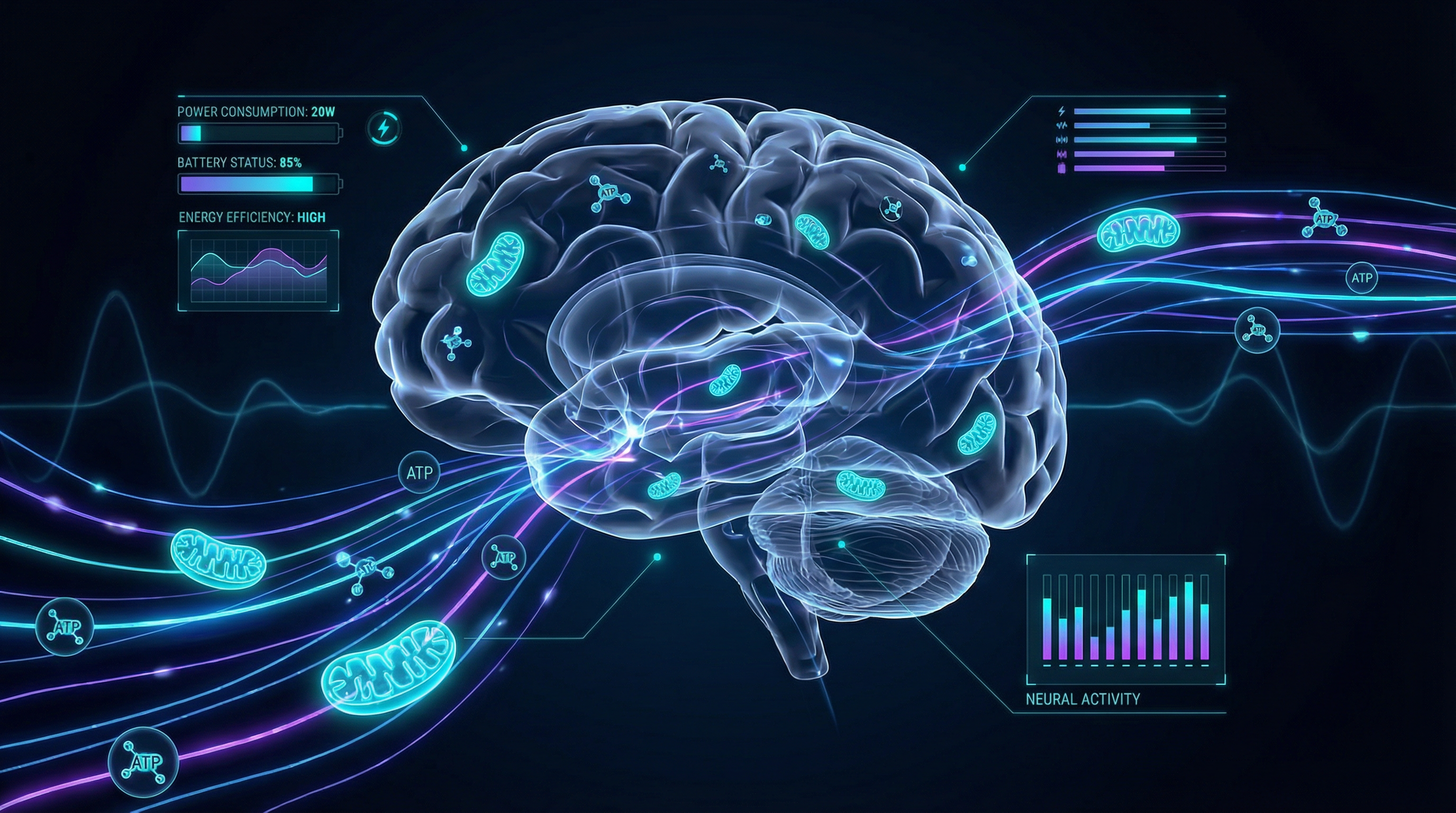 The Energetic Mind: Your Brain's Power vs. a BCI's Battery